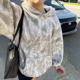 Hoodie Hot Sale Long Sleeve Jungle Maple Leaf Branches (Option: Color 5-XXS)