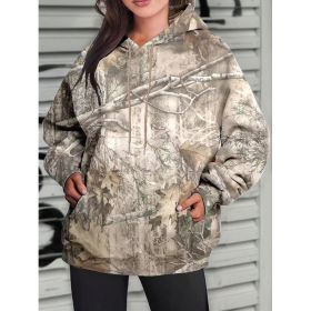 Hoodie Hot Sale Long Sleeve Jungle Maple Leaf Branches (Option: Color 6-XXS)