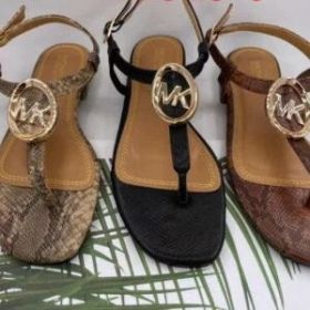 Women's Fashion Flat Croc Sandals (Color: brown, size: 10 US)